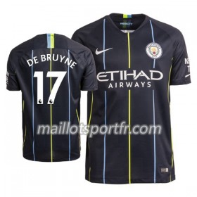Maillot de Foot Manchester City De Bruyne 17 Extérieur 2018/19